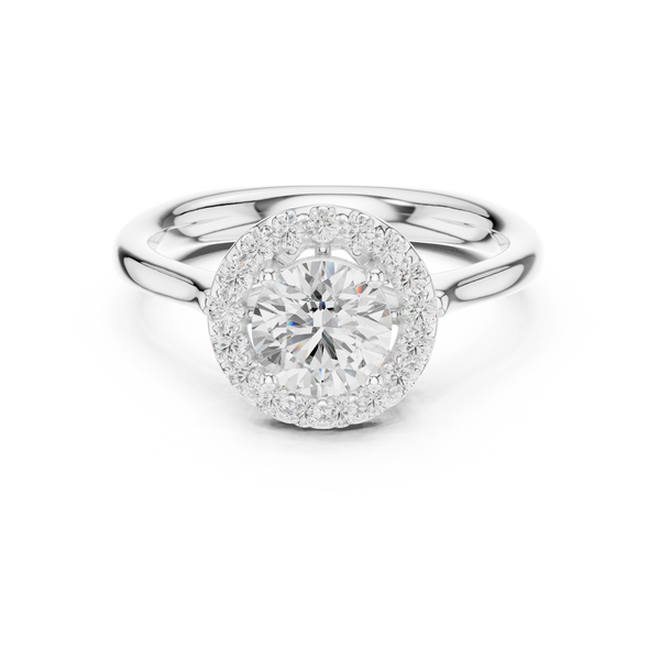 Amber Aura Lab Grown Diamond Ring