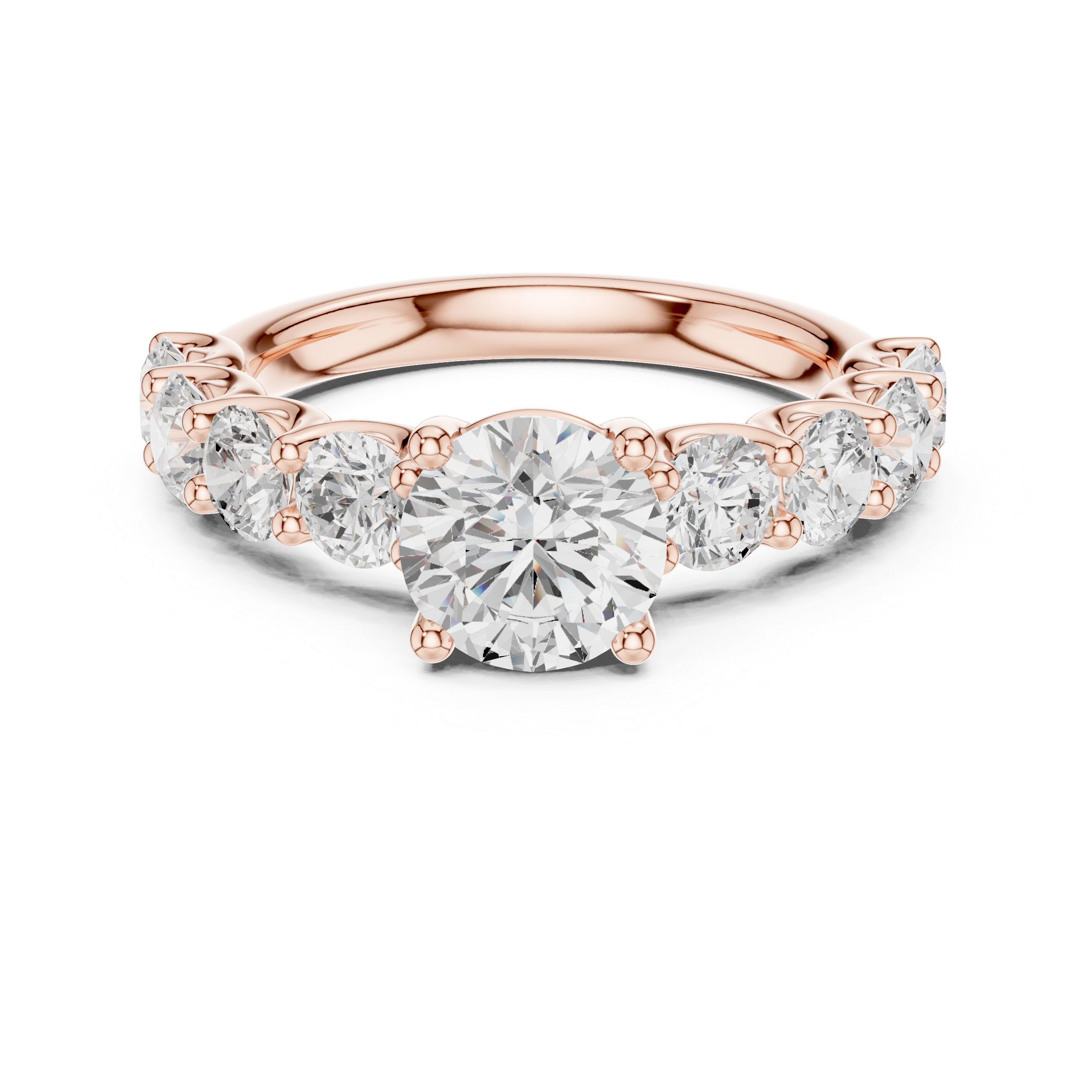 Nirvana Minimalist Floating Oval Lab Grown Diamond Ring