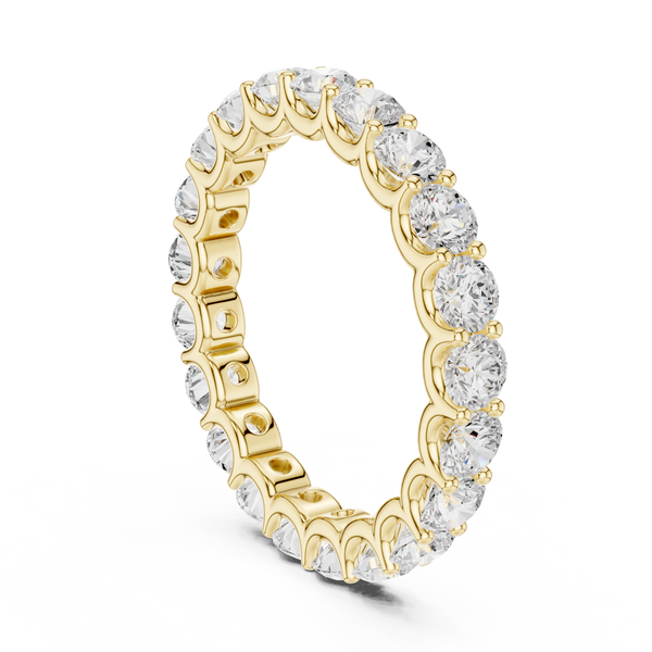 Dione Double Band Spaced Lab Grown Diamond Ring