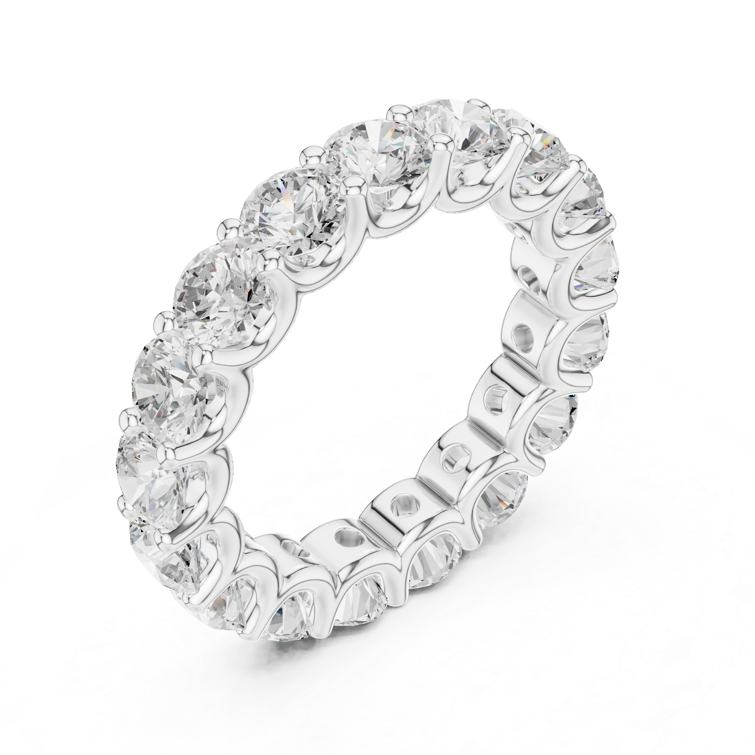 Veda Oval Cut Twisted Band Lab Grown Diamond Ring