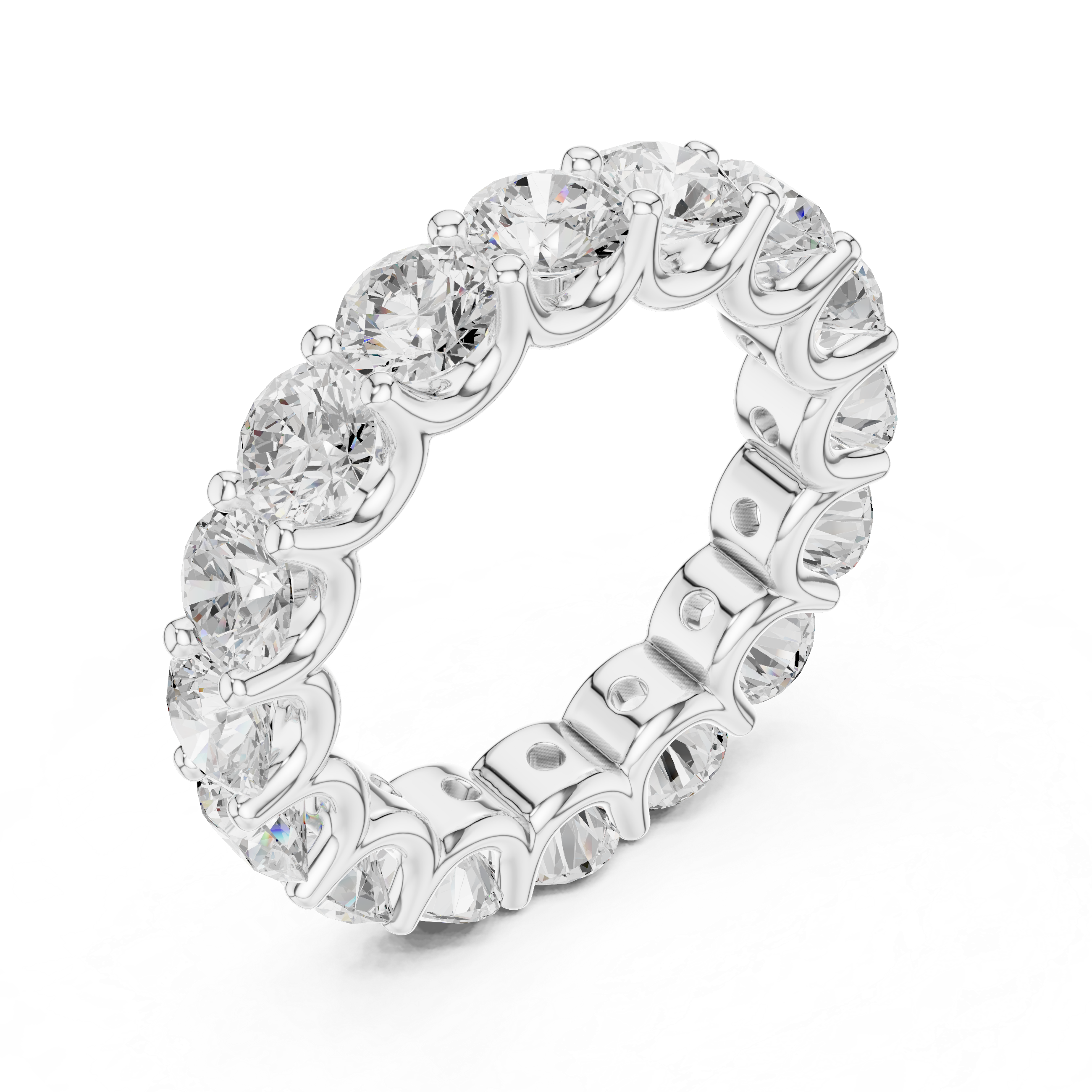 Fiona Emerald Cut Solitaire Lab Grown Diamond Ring