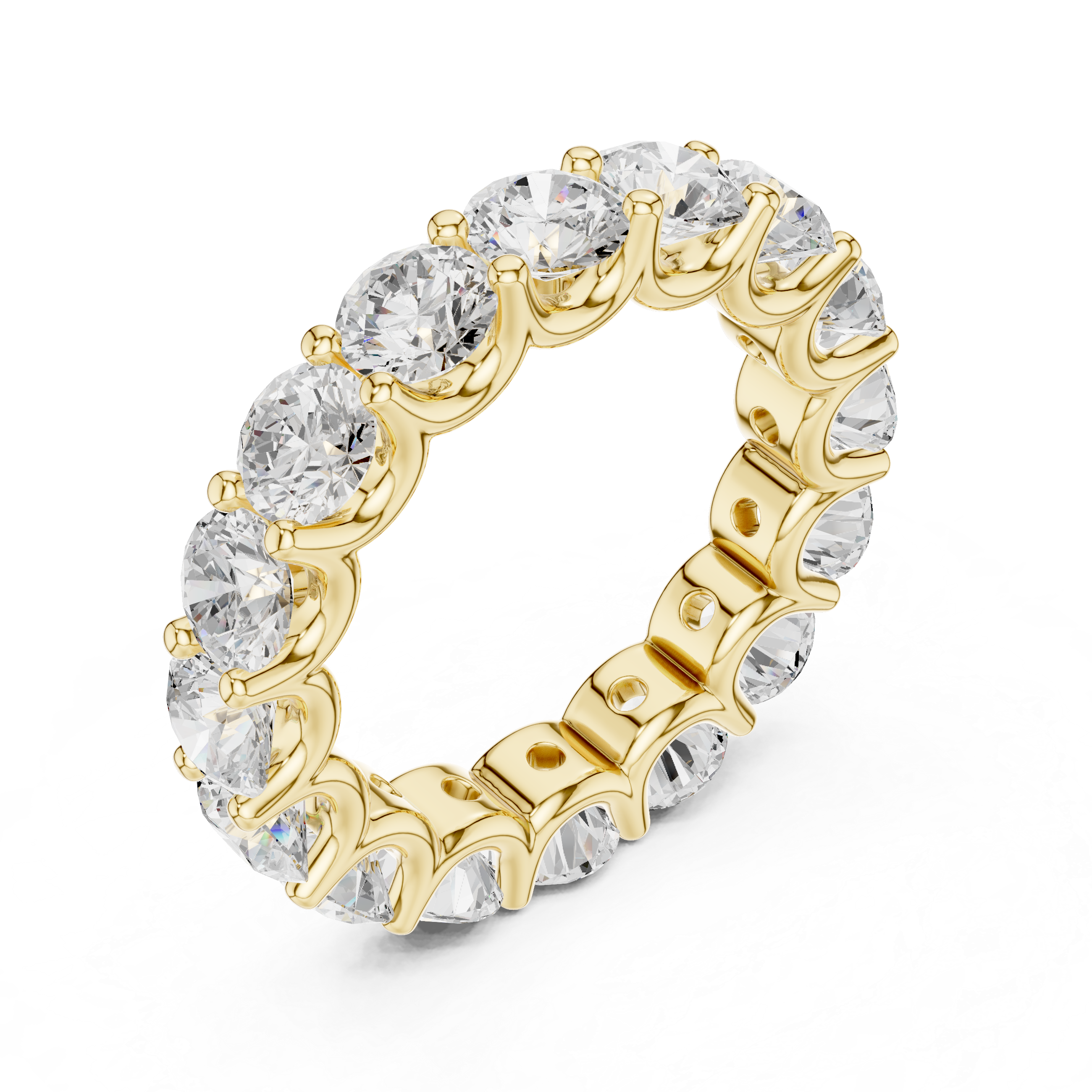 Fiona Emerald Cut Solitaire Lab Grown Diamond Ring