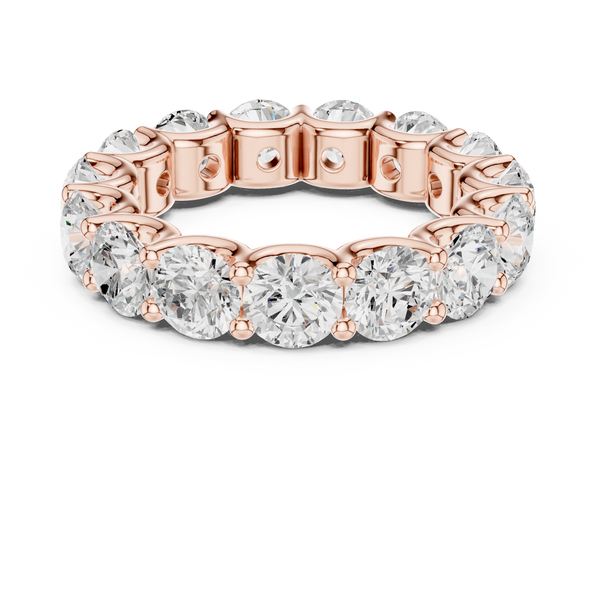 Thora Hammered Texture Band Lab Grown Diamond Ring