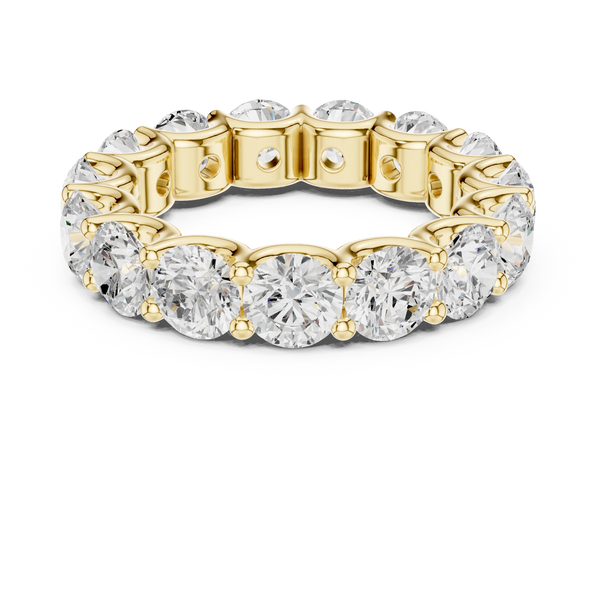 Thora Hammered Texture Band Lab Grown Diamond Ring