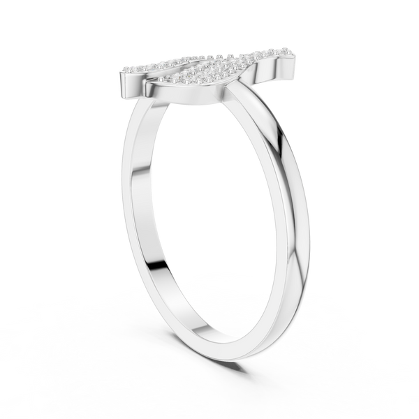 Saskia Knife Edge Classic Lab Grown Diamond Ring