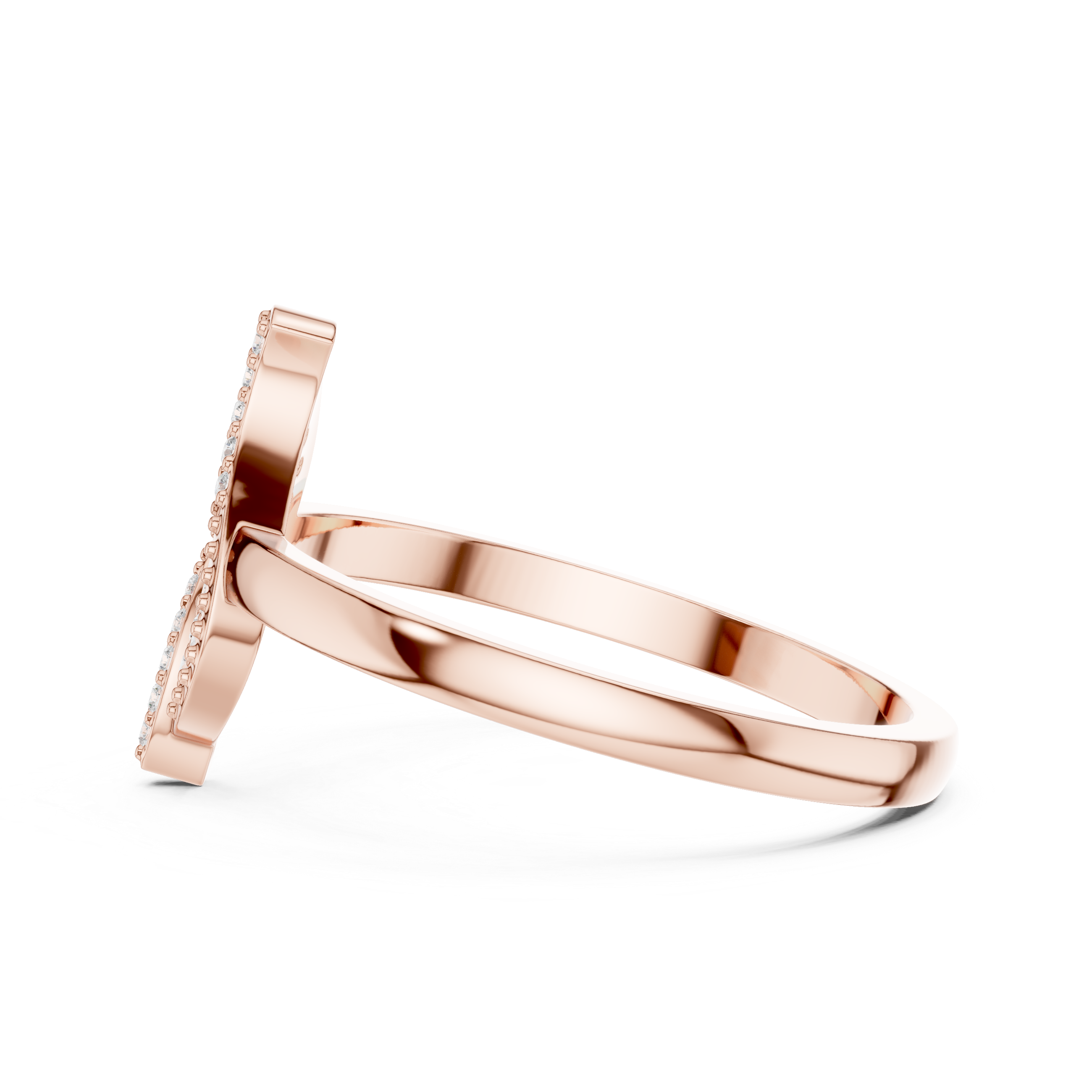 Saskia Knife Edge Classic Lab Grown Diamond Ring