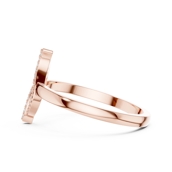 Saskia Knife Edge Classic Lab Grown Diamond Ring