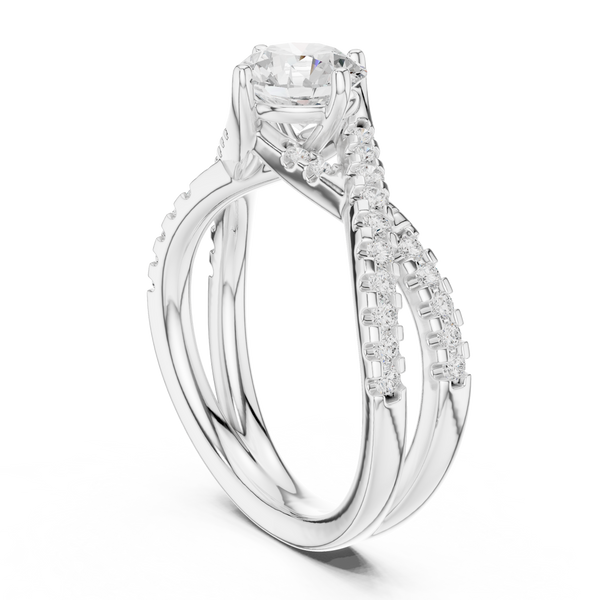 Kaia Princess Cut Solitaire Lab Grown Diamond Ring