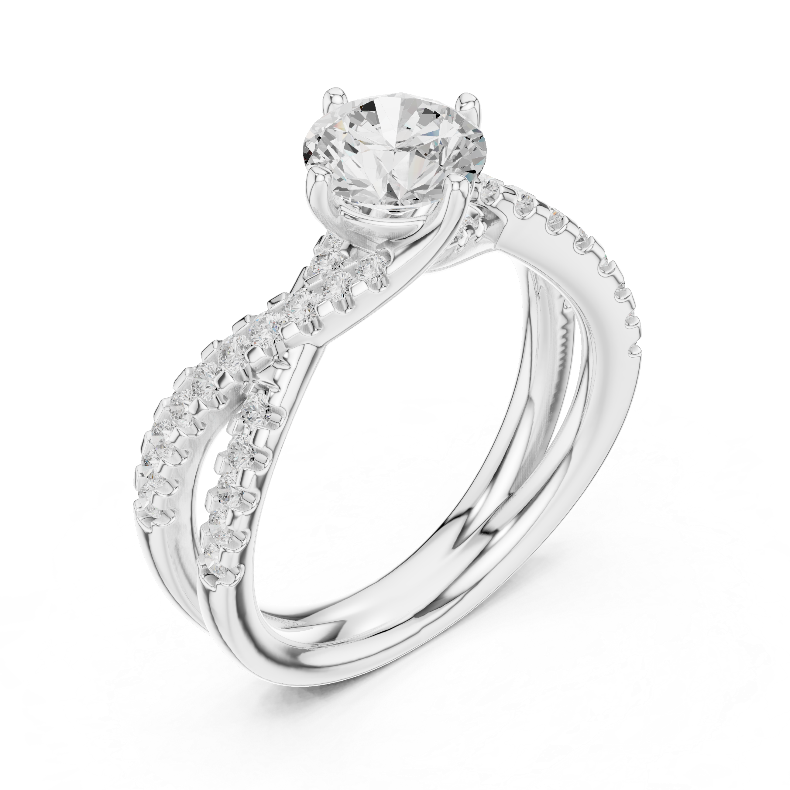 Kaia Princess Cut Solitaire Lab Grown Diamond Ring