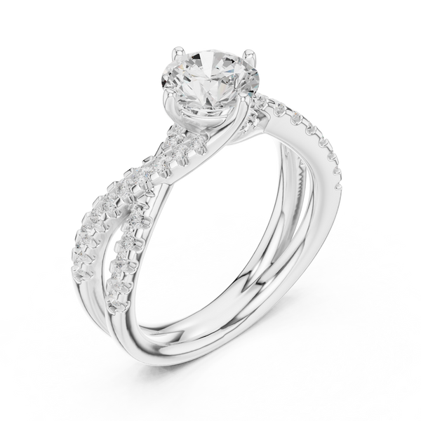Kaia Princess Cut Solitaire Lab Grown Diamond Ring