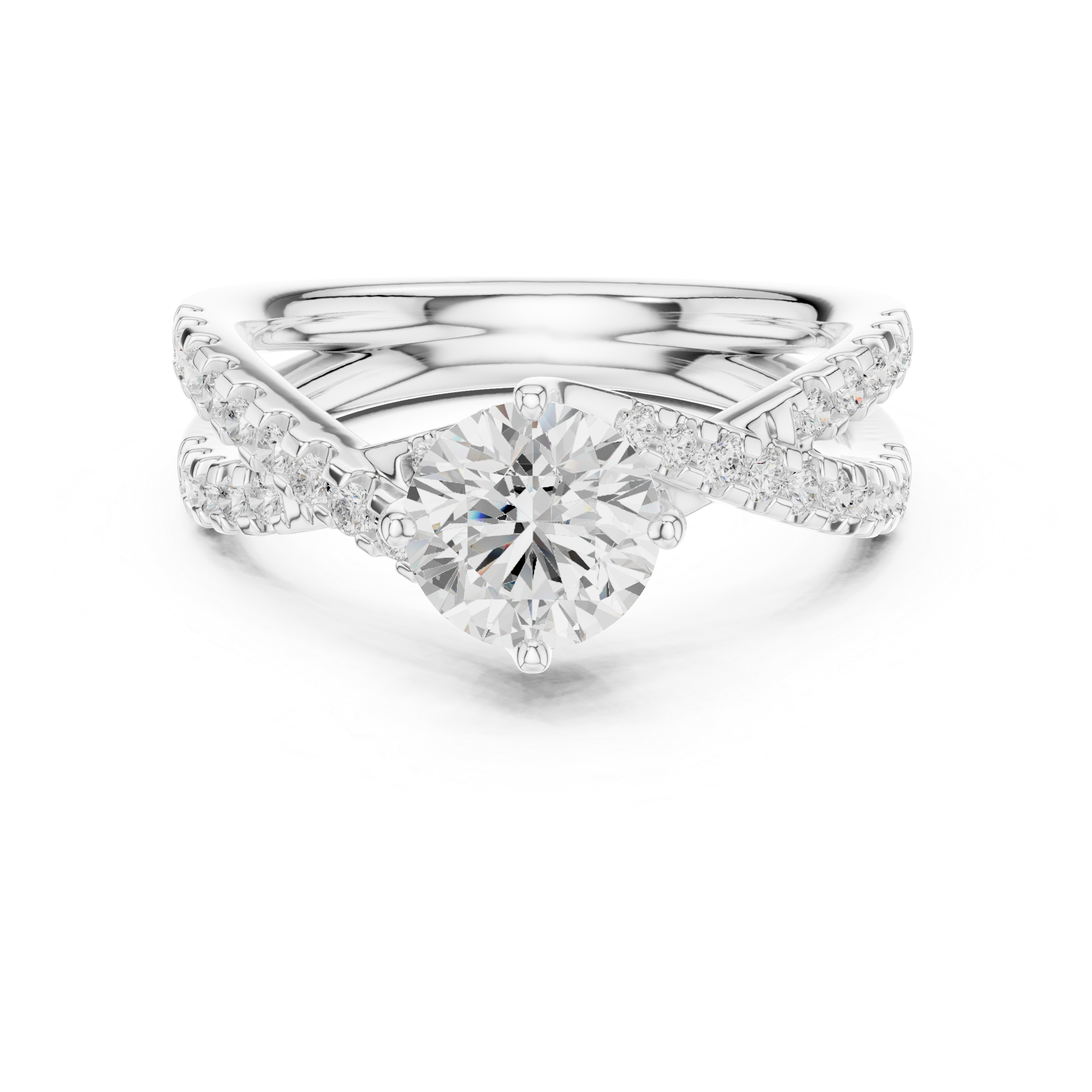 Kaia Princess Cut Solitaire Lab Grown Diamond Ring