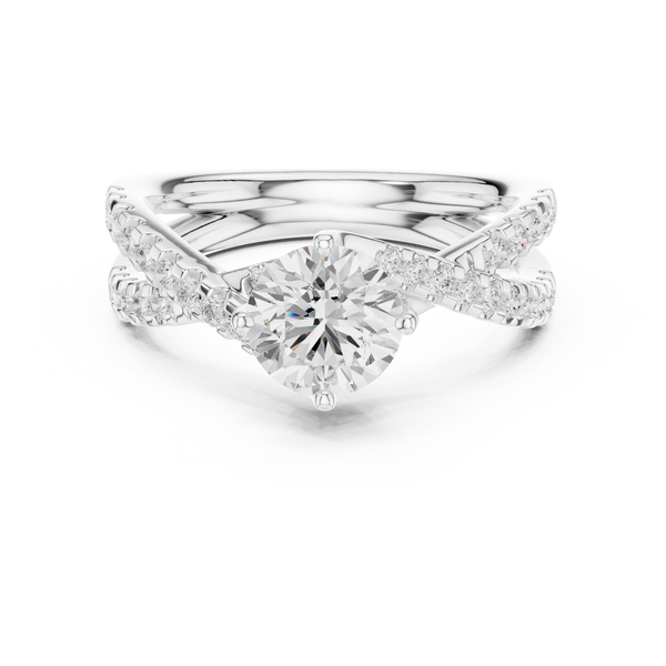 Kaia Princess Cut Solitaire Lab Grown Diamond Ring
