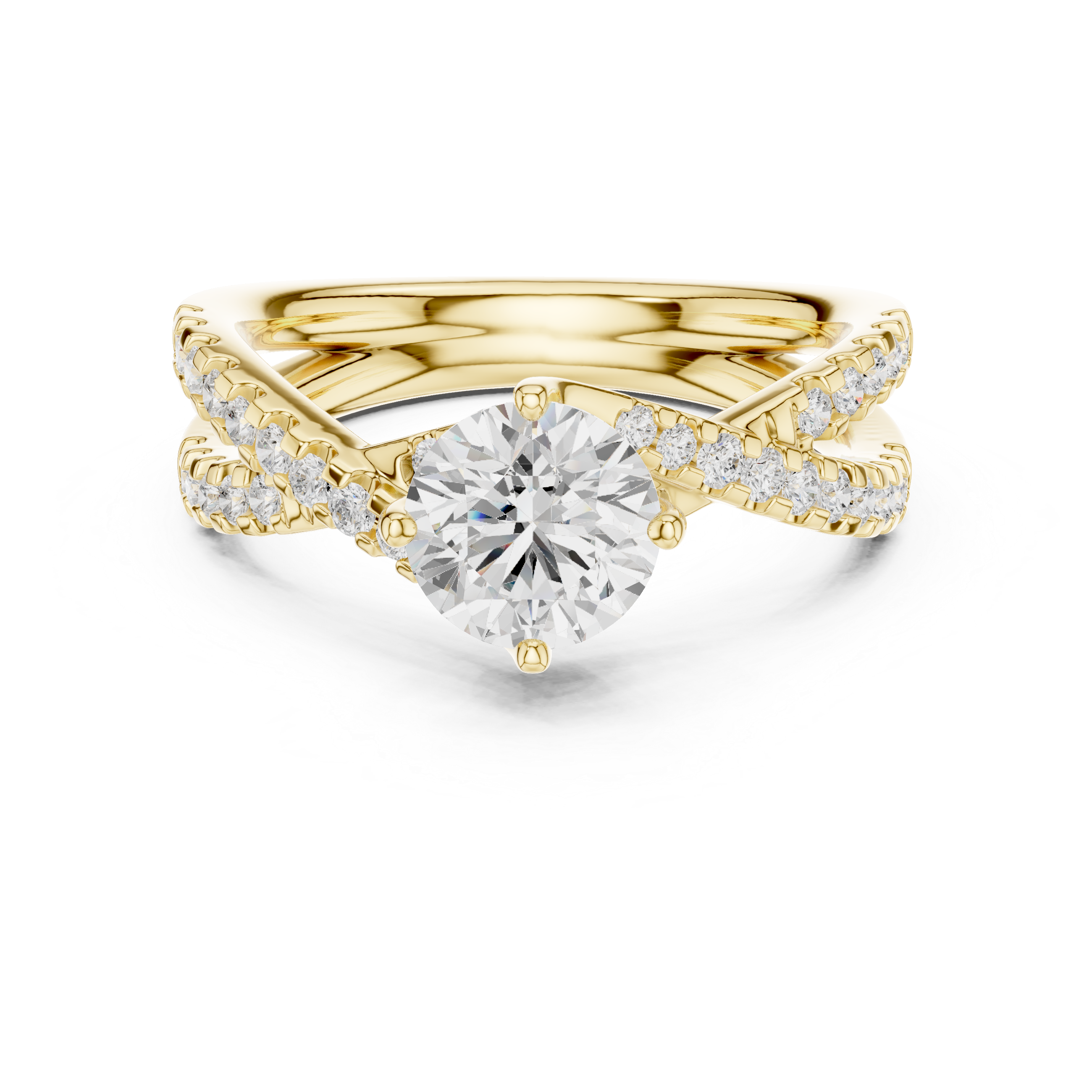 Kaia Princess Cut Solitaire Lab Grown Diamond Ring