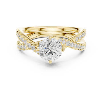Kaia Princess Cut Solitaire Lab Grown Diamond Ring