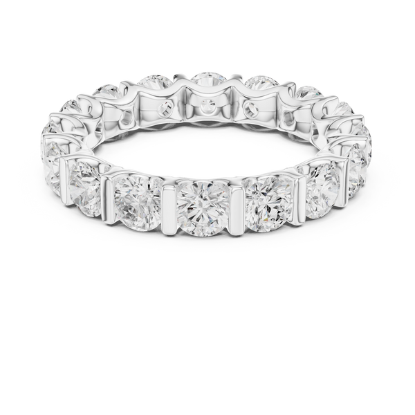Lila Pear Shape Three Stone Lab Grown Diamond Ring