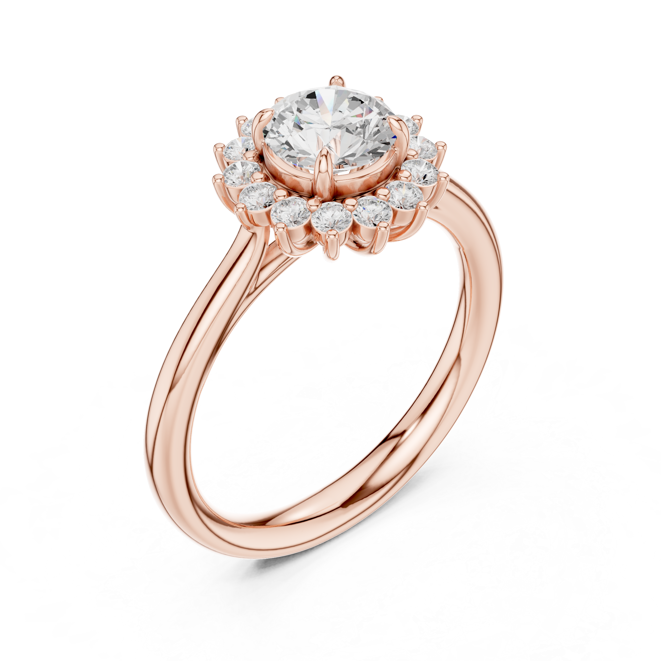 Rowan Asscher Cut Solitaire Lab Grown Diamond Ring