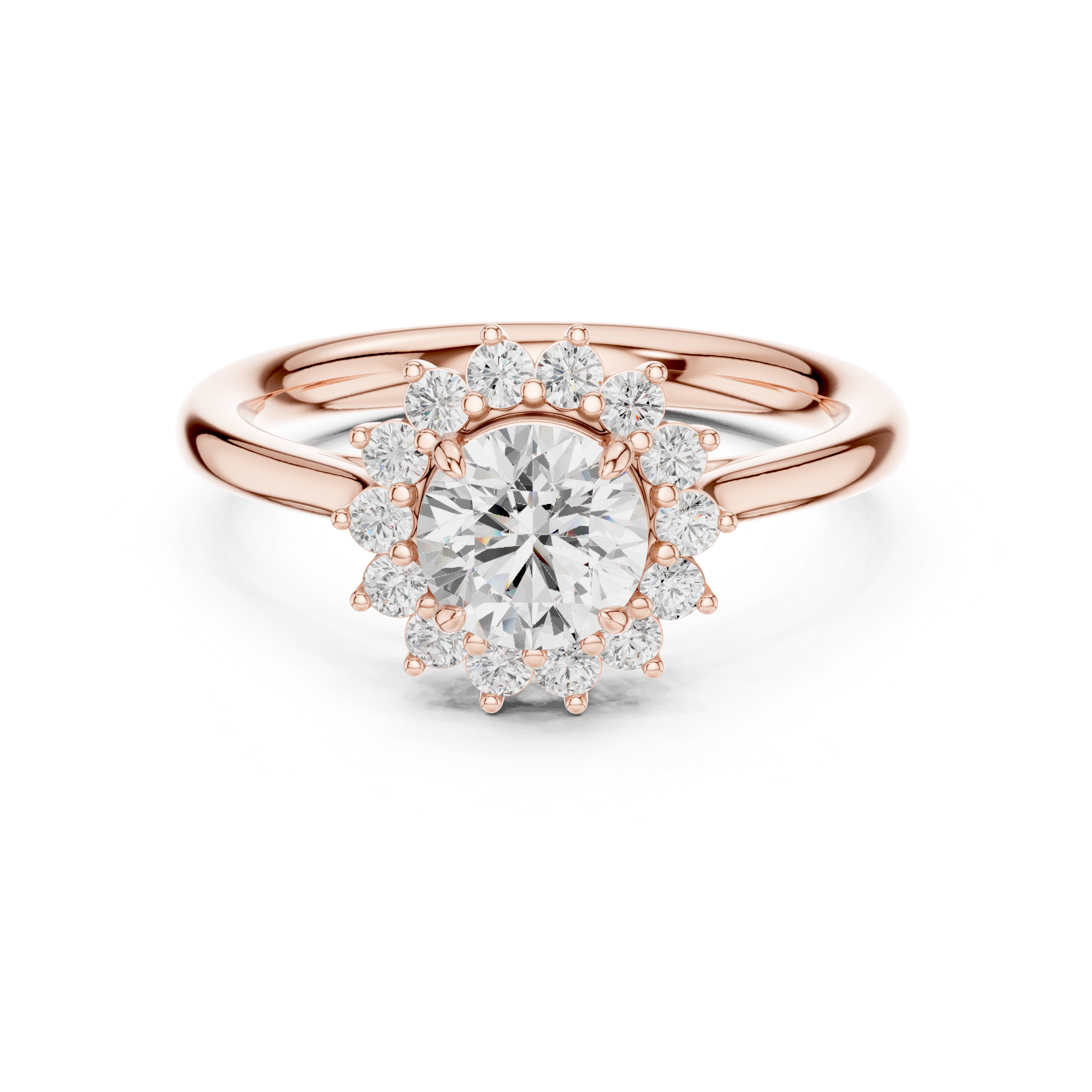 Rowan Asscher Cut Solitaire Lab Grown Diamond Ring