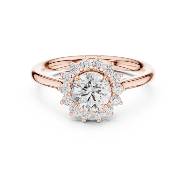 Rowan Asscher Cut Solitaire Lab Grown Diamond Ring