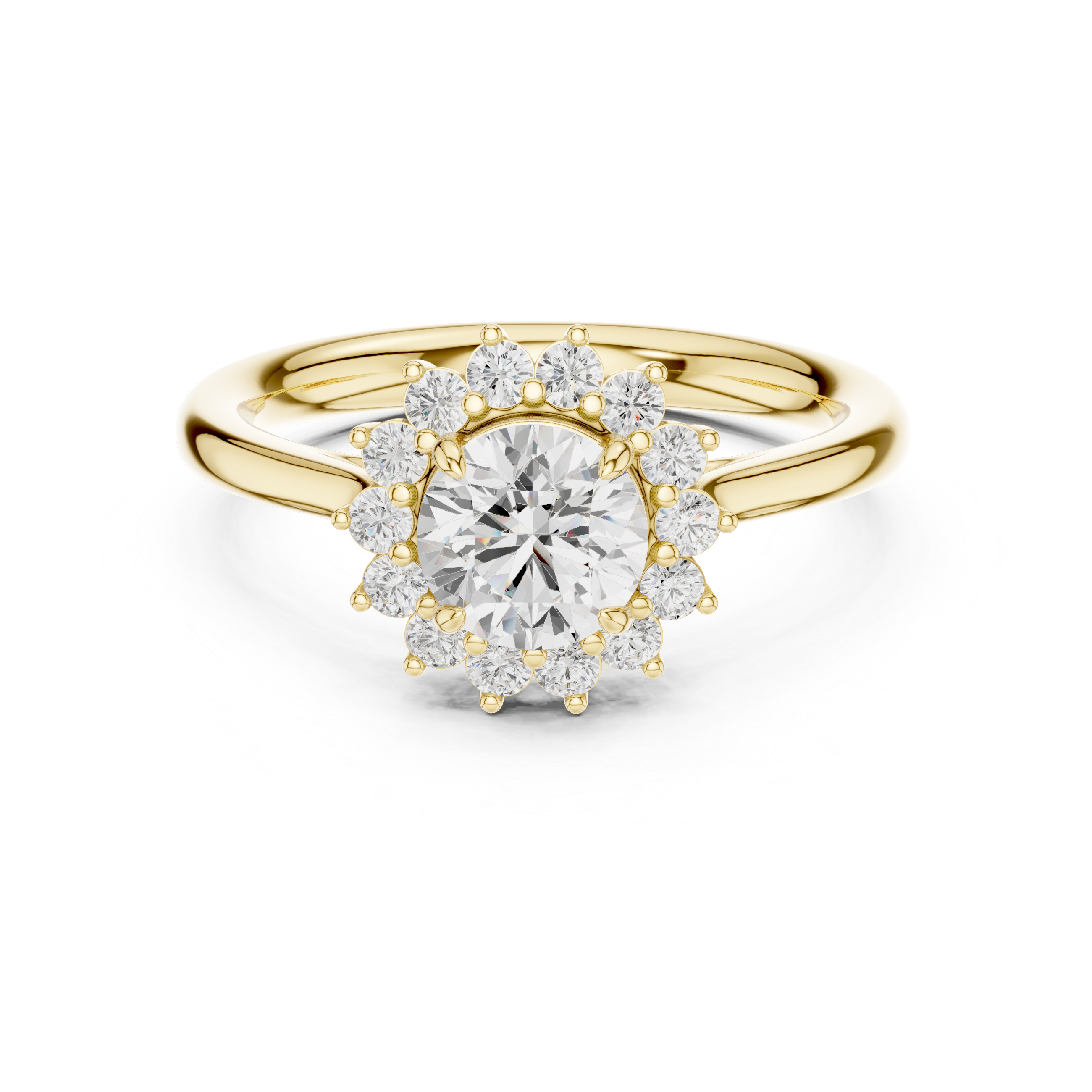 Rowan Asscher Cut Solitaire Lab Grown Diamond Ring