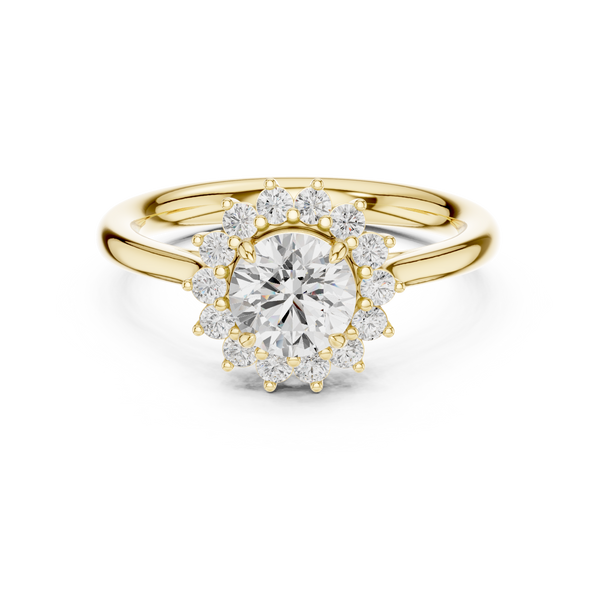 Rowan Asscher Cut Solitaire Lab Grown Diamond Ring