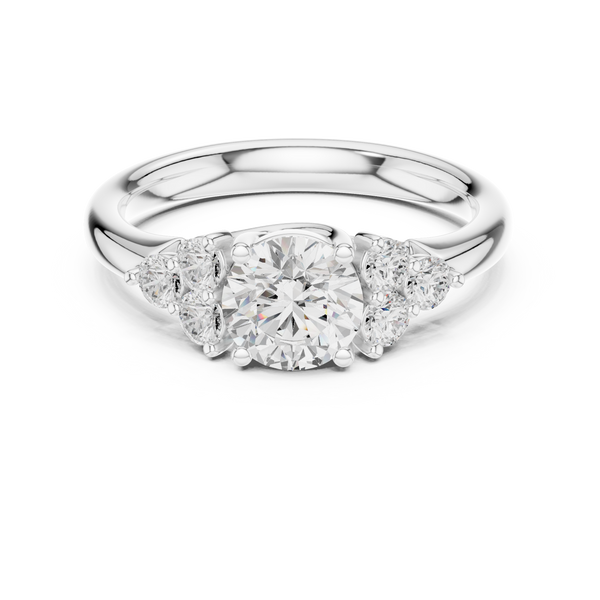 Helena East West Set Lab Grown Diamond Ring