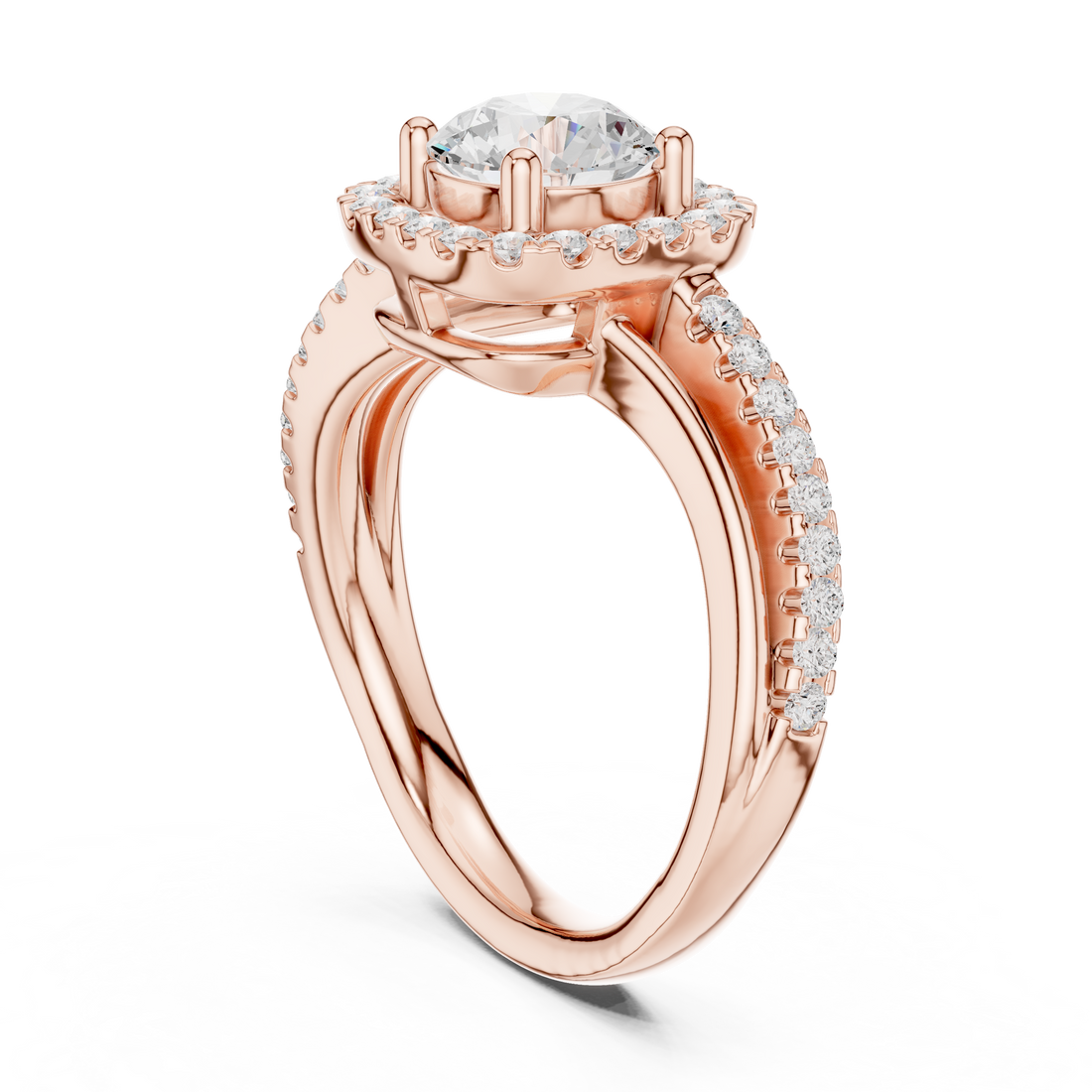 Neva Marquise Cut Three Stone Lab Grown Diamond Ring