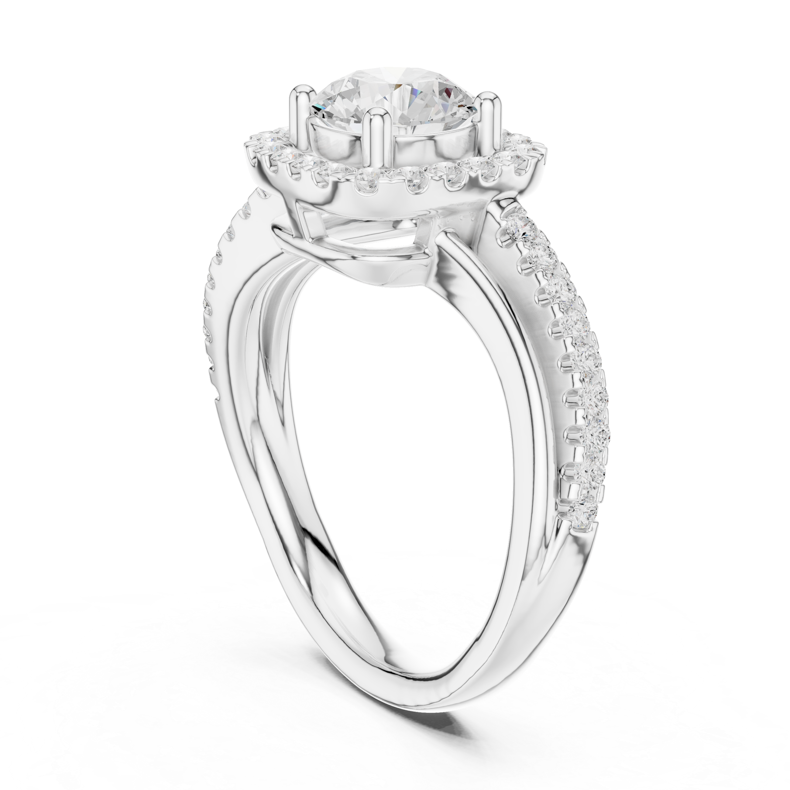 Neva Marquise Cut Three Stone Lab Grown Diamond Ring