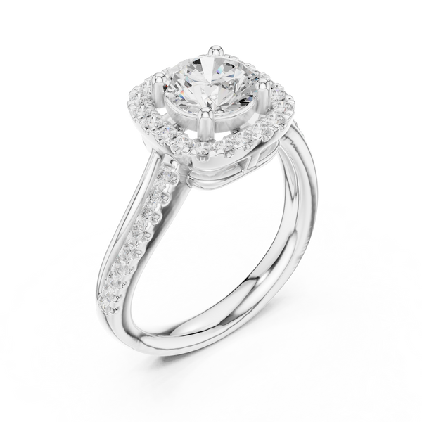 Neva Marquise Cut Three Stone Lab Grown Diamond Ring