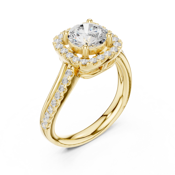 Neva Marquise Cut Three Stone Lab Grown Diamond Ring