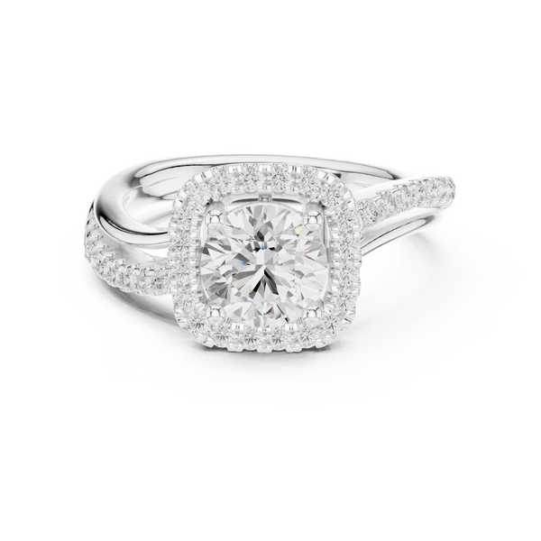 Neva Marquise Cut Three Stone Lab Grown Diamond Ring