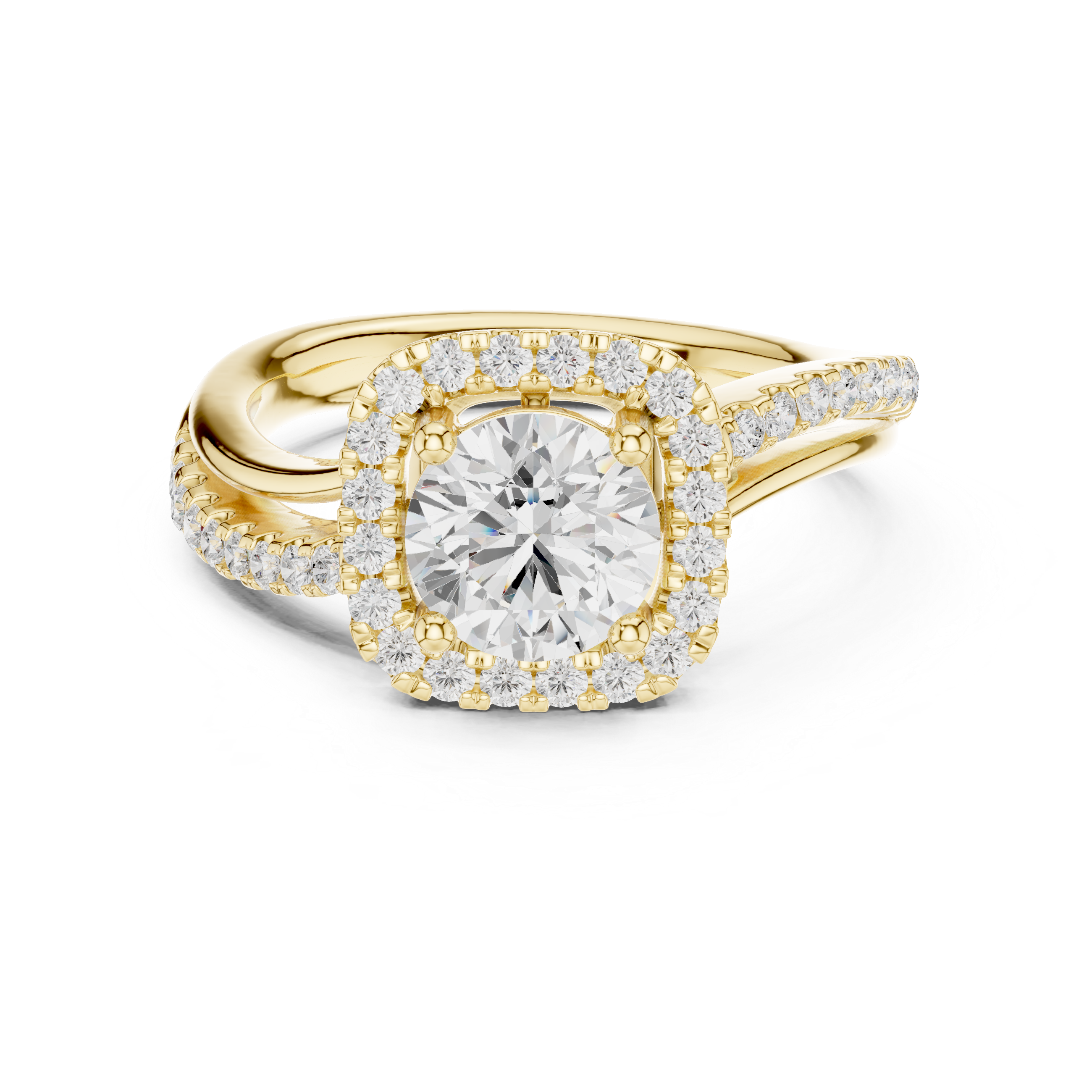 Neva Marquise Cut Three Stone Lab Grown Diamond Ring