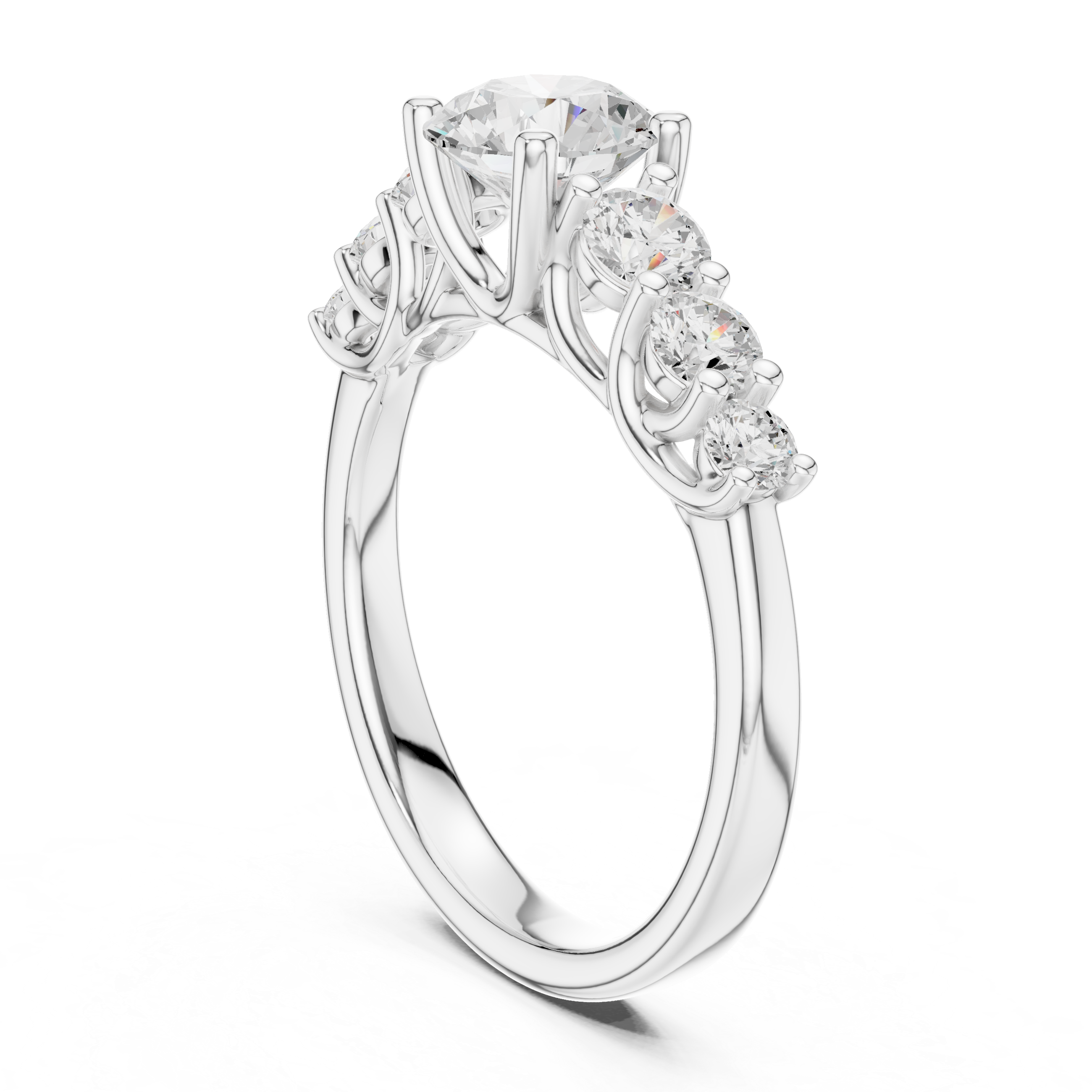 Sari Princess Cut Halo Lab Grown Diamond Ring