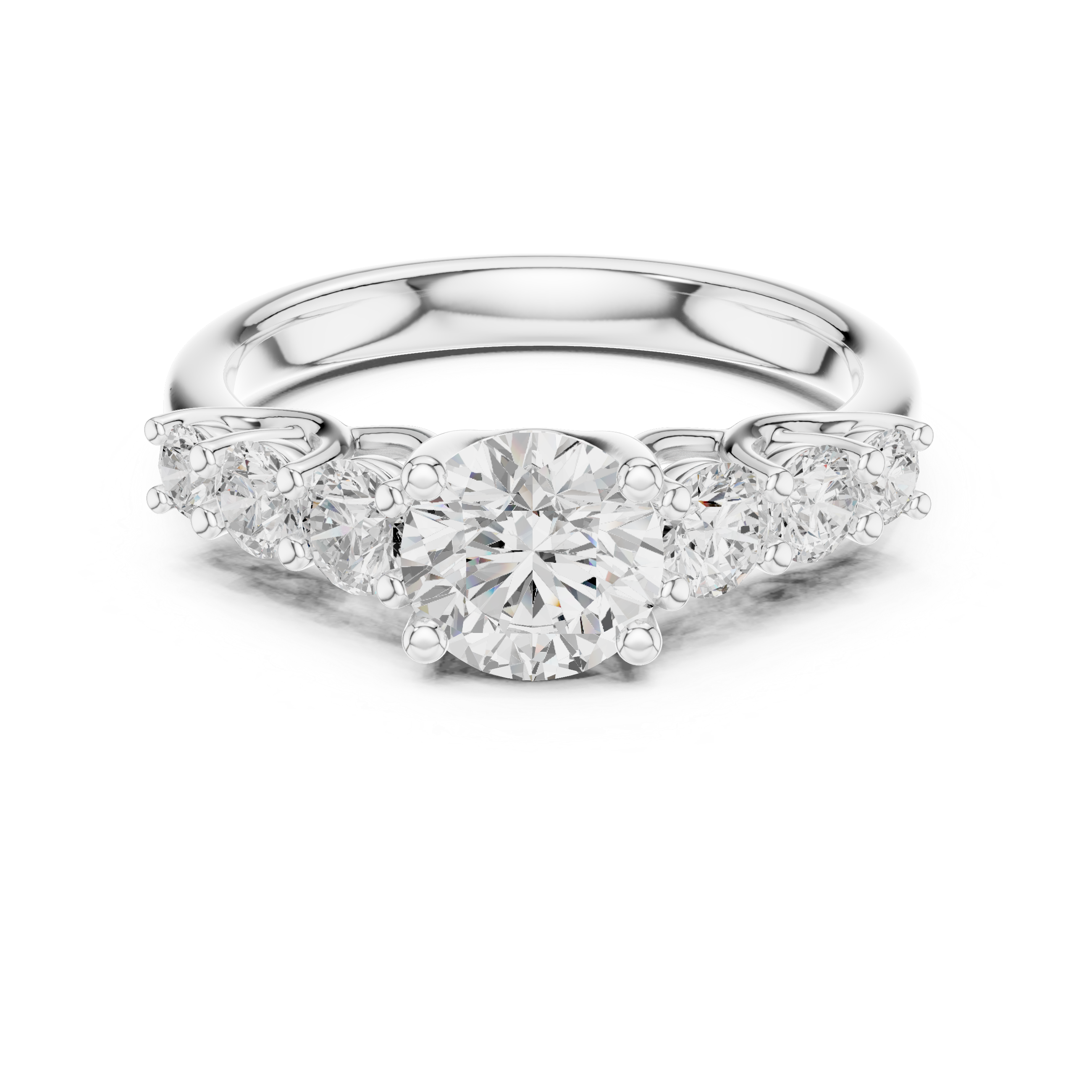 Sari Princess Cut Halo Lab Grown Diamond Ring