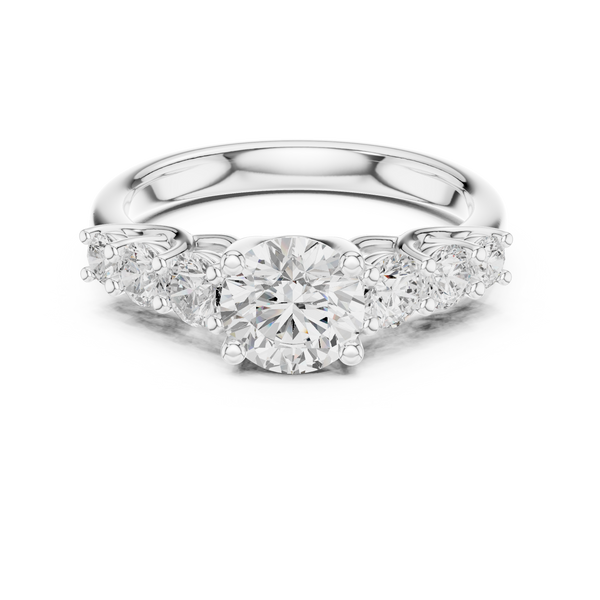 Sari Princess Cut Halo Lab Grown Diamond Ring