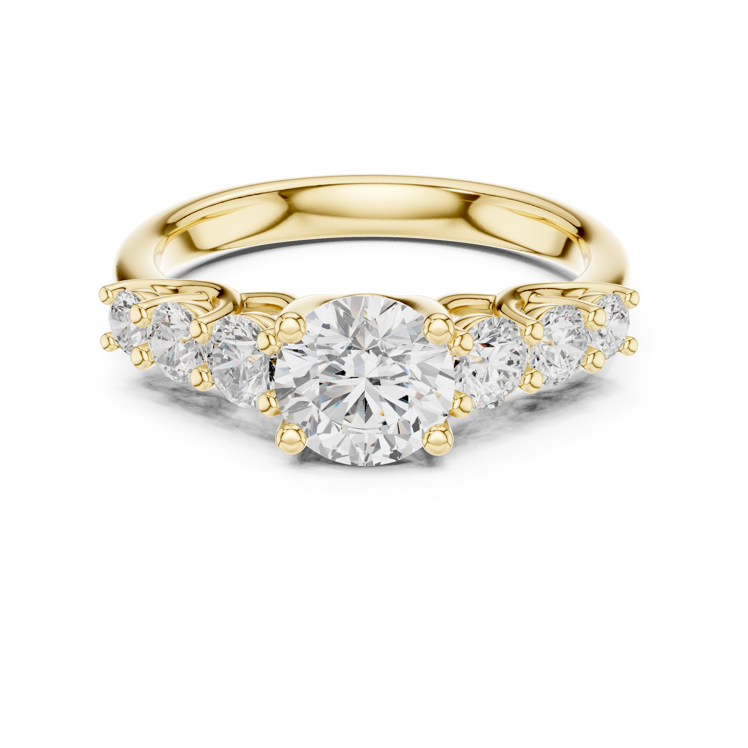 Sari Princess Cut Halo Lab Grown Diamond Ring