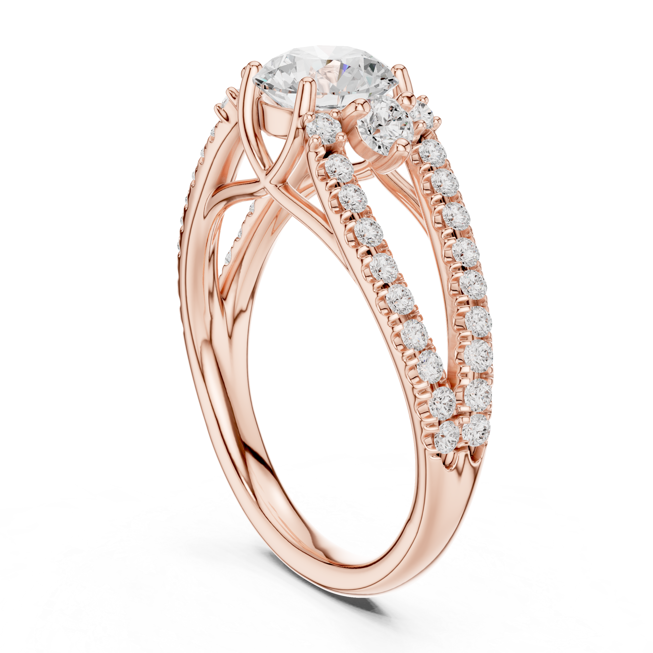 Juliet Romantic Heart Shaped Lab Grown Diamond Ring