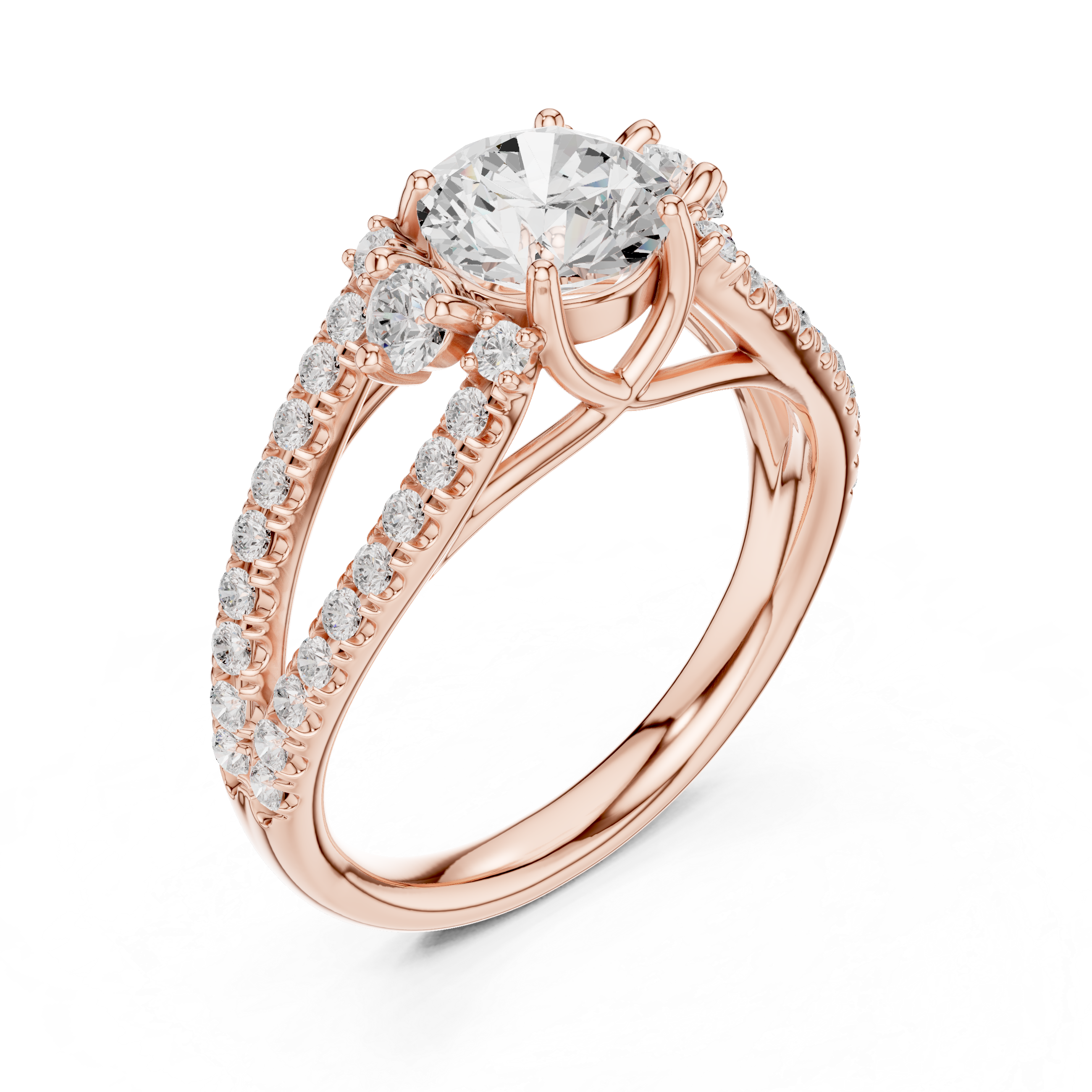 Juliet Romantic Heart Shaped Lab Grown Diamond Ring