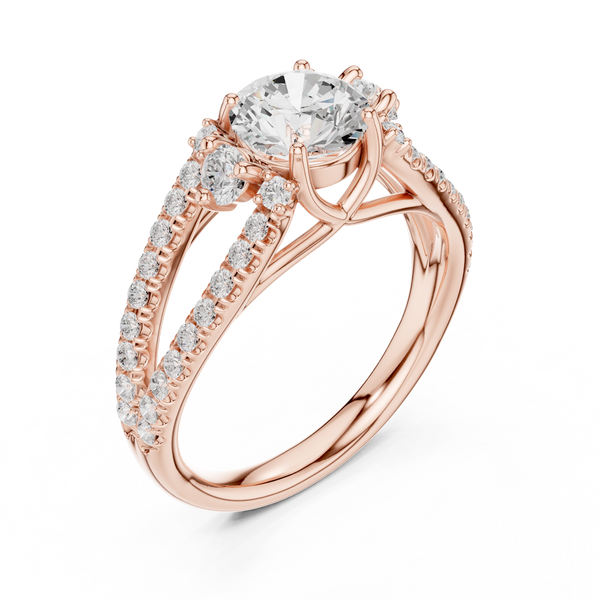 Juliet Romantic Heart Shaped Lab Grown Diamond Ring