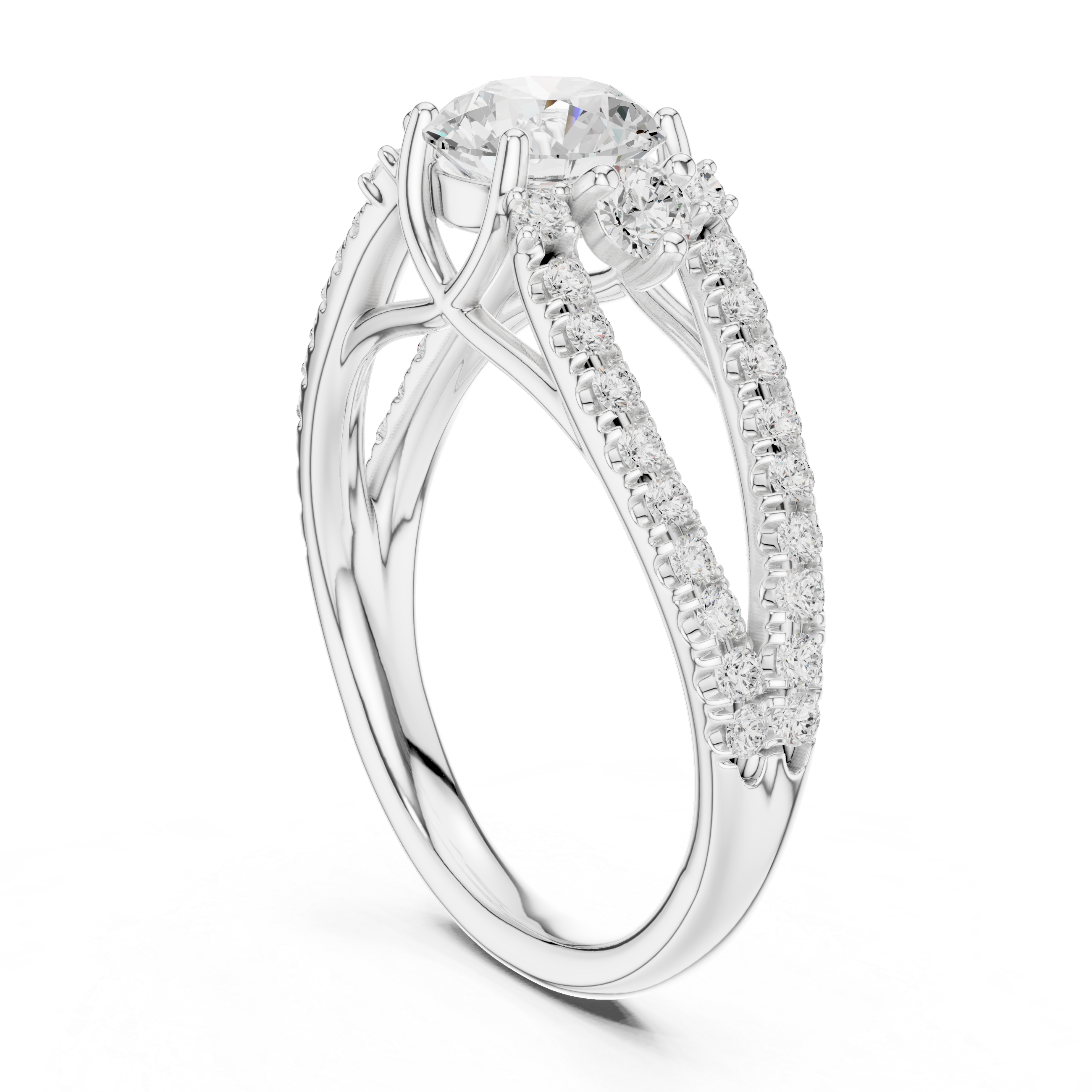 Juliet Romantic Heart Shaped Lab Grown Diamond Ring
