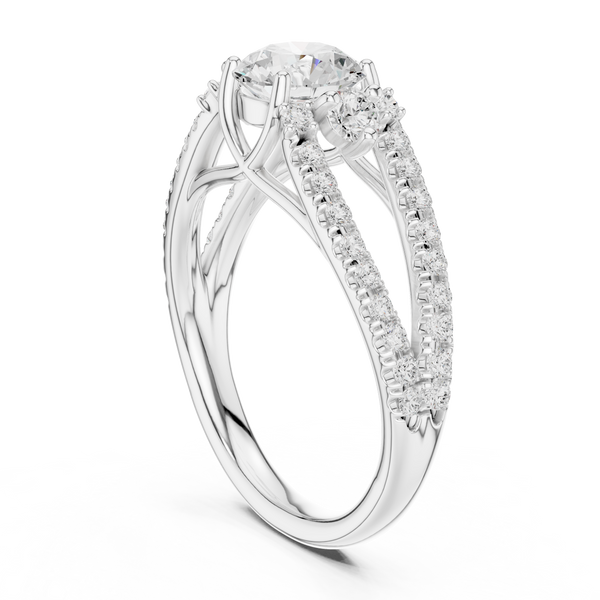 Juliet Romantic Heart Shaped Lab Grown Diamond Ring
