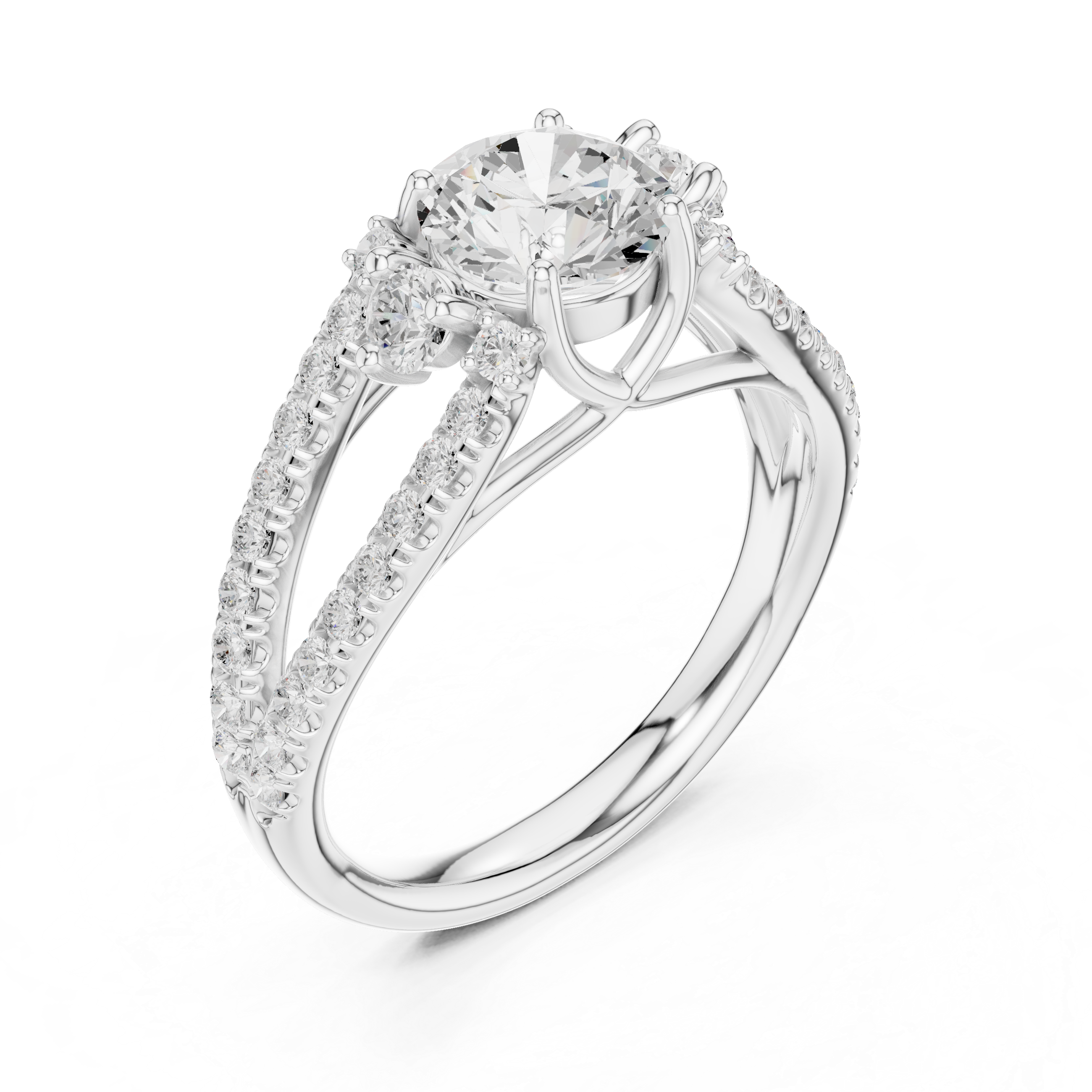 Juliet Romantic Heart Shaped Lab Grown Diamond Ring