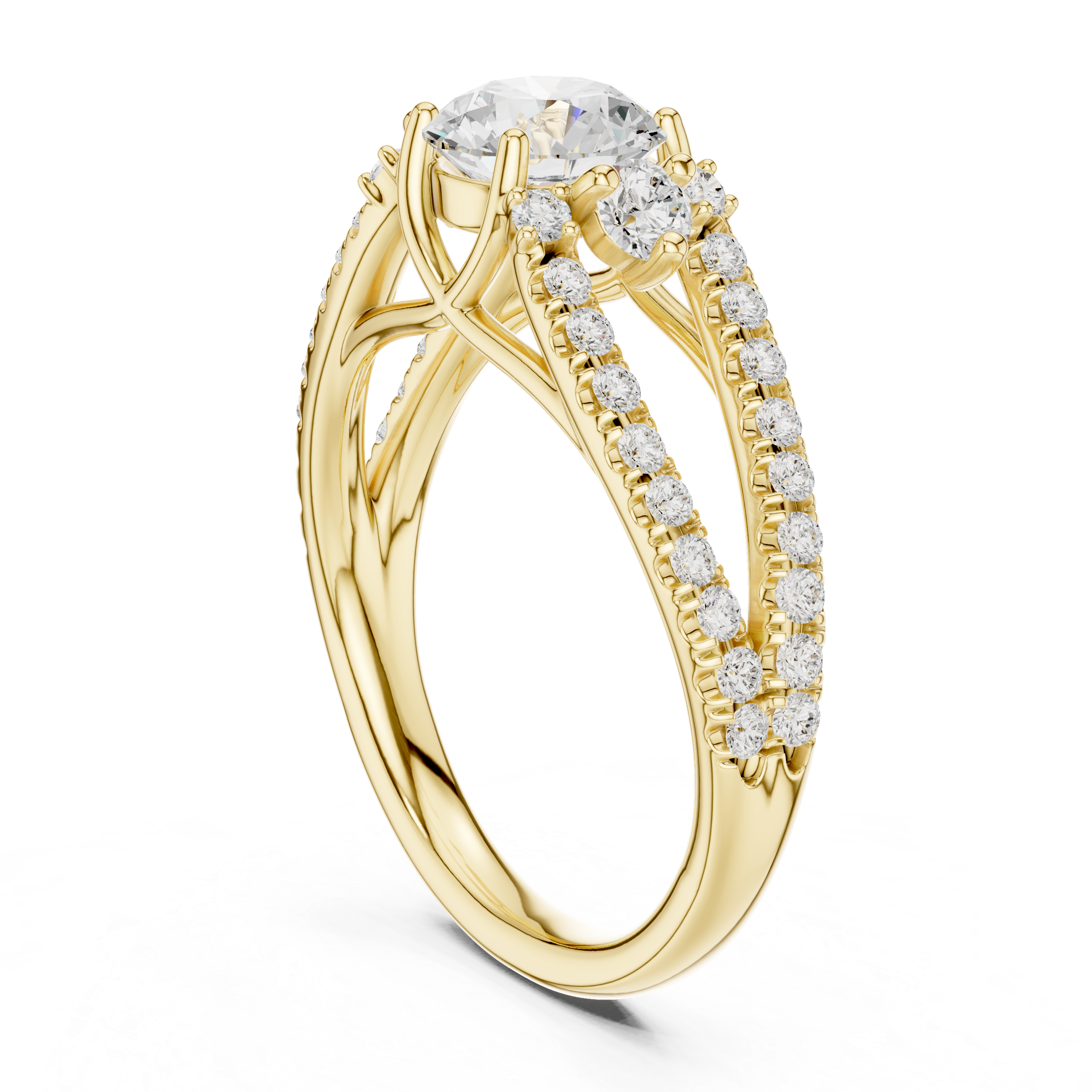 Juliet Romantic Heart Shaped Lab Grown Diamond Ring