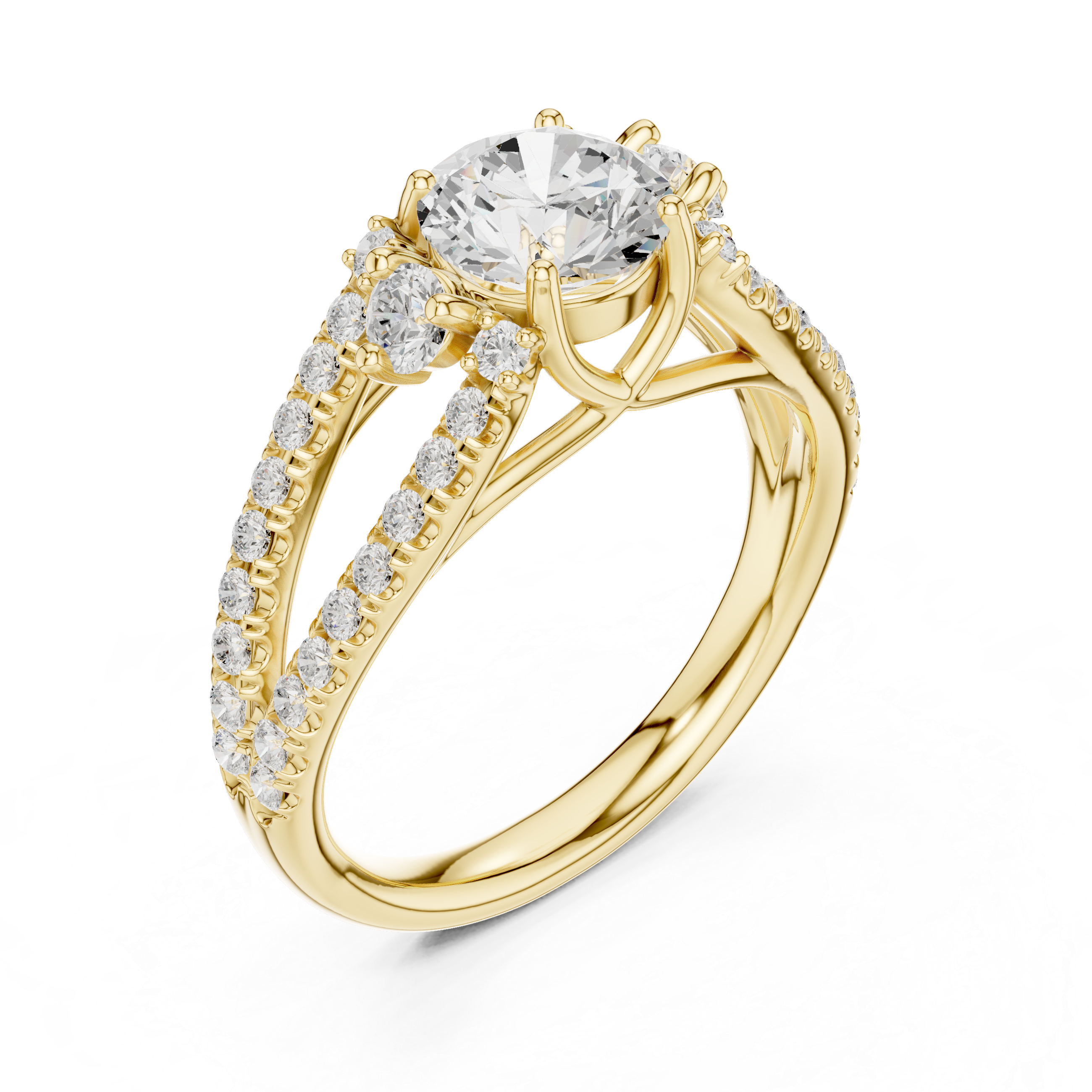Juliet Romantic Heart Shaped Lab Grown Diamond Ring