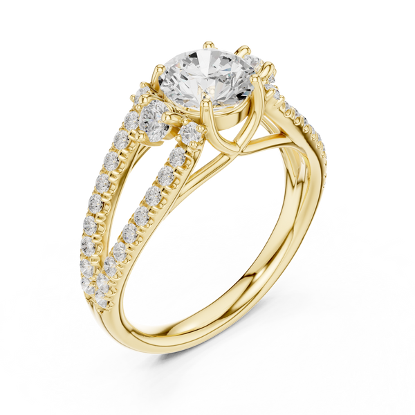 Juliet Romantic Heart Shaped Lab Grown Diamond Ring
