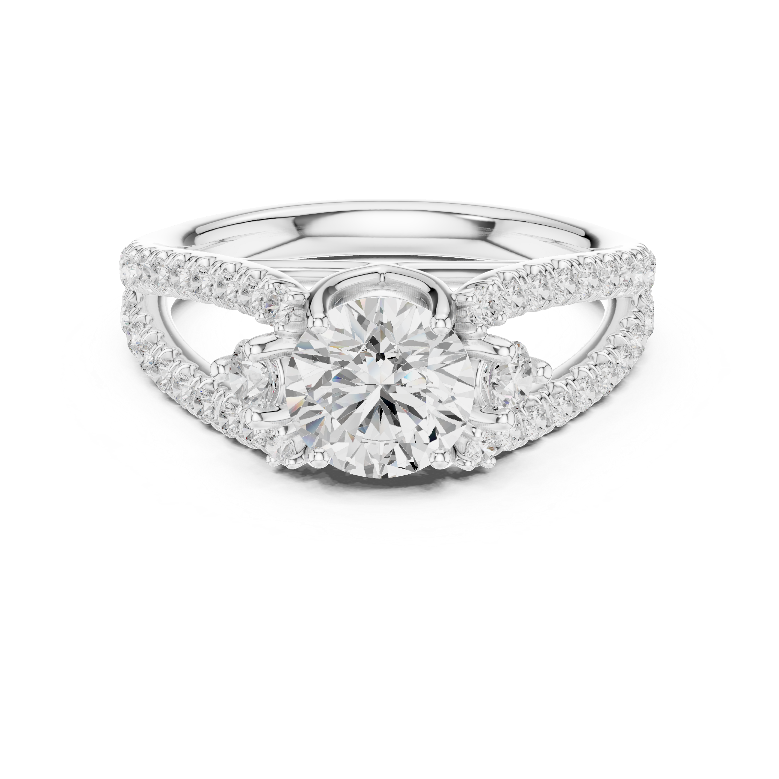 Juliet Romantic Heart Shaped Lab Grown Diamond Ring