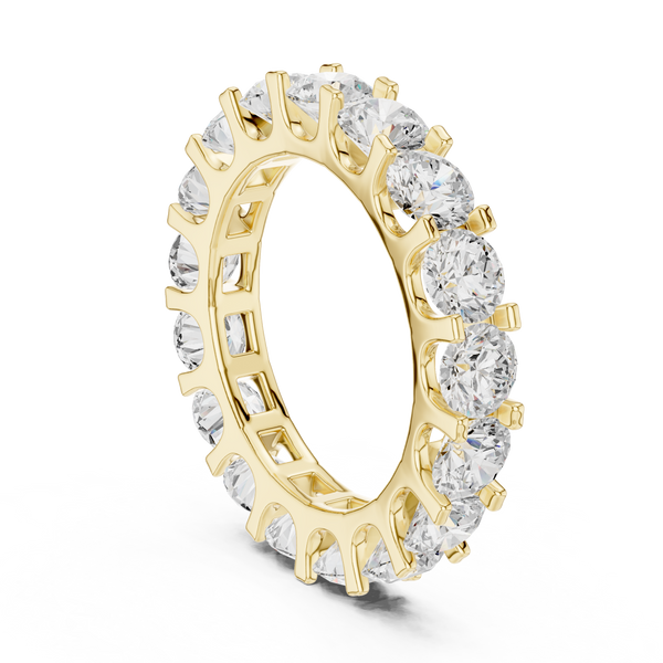 Vanya Asymmetrical Cluster Art Lab Grown Diamond Ring