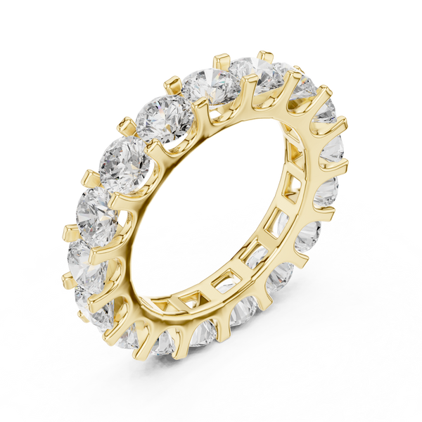 Vanya Asymmetrical Cluster Art Lab Grown Diamond Ring