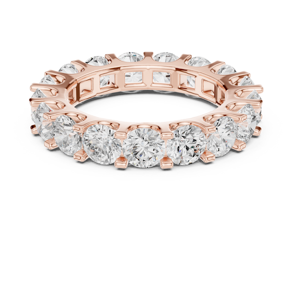 Vanya Asymmetrical Cluster Art Lab Grown Diamond Ring