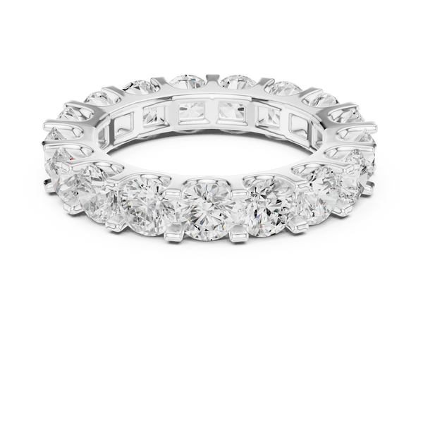 Vanya Asymmetrical Cluster Art Lab Grown Diamond Ring