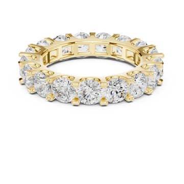 Vanya Asymmetrical Cluster Art Lab Grown Diamond Ring